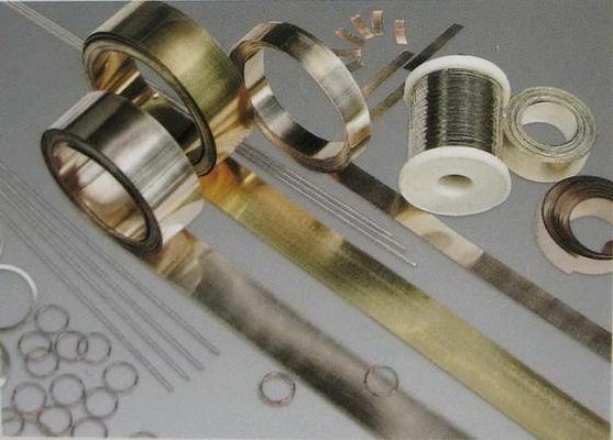 変化粉の銀はんだはろう付けの区分のための銀はんだののりを溶かす