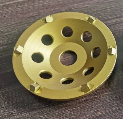 100MMから250mmのダイヤモンドの粉砕のパッドPCDは磨くパッドに大理石模様をつける