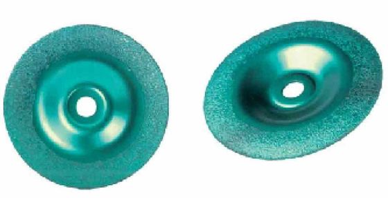 125MM 150MMはろう付けされたダイヤモンドの金属の粉砕のダイヤモンドによって断ち切られる車輪に掃除機をかける