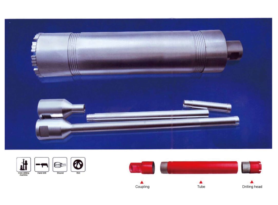 M14 M16 G1/2」アセンブリ ダイヤモンド ドリルのコア・ビットの穿孔機用具